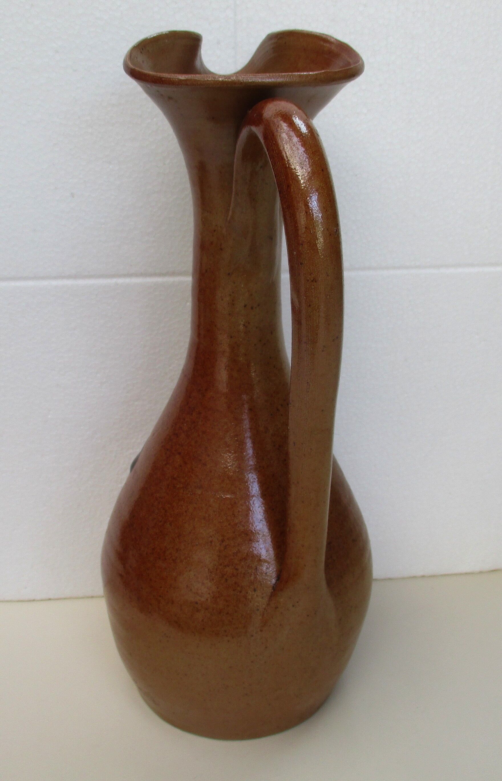 Large pitcher pitcher broc of the smence Georges Pougues the waters