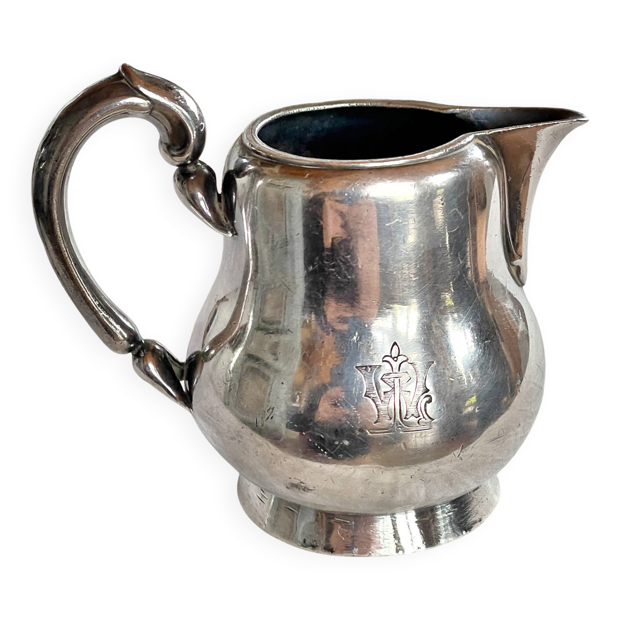 Orient express silver plated milk jug circa 1890 by christofle