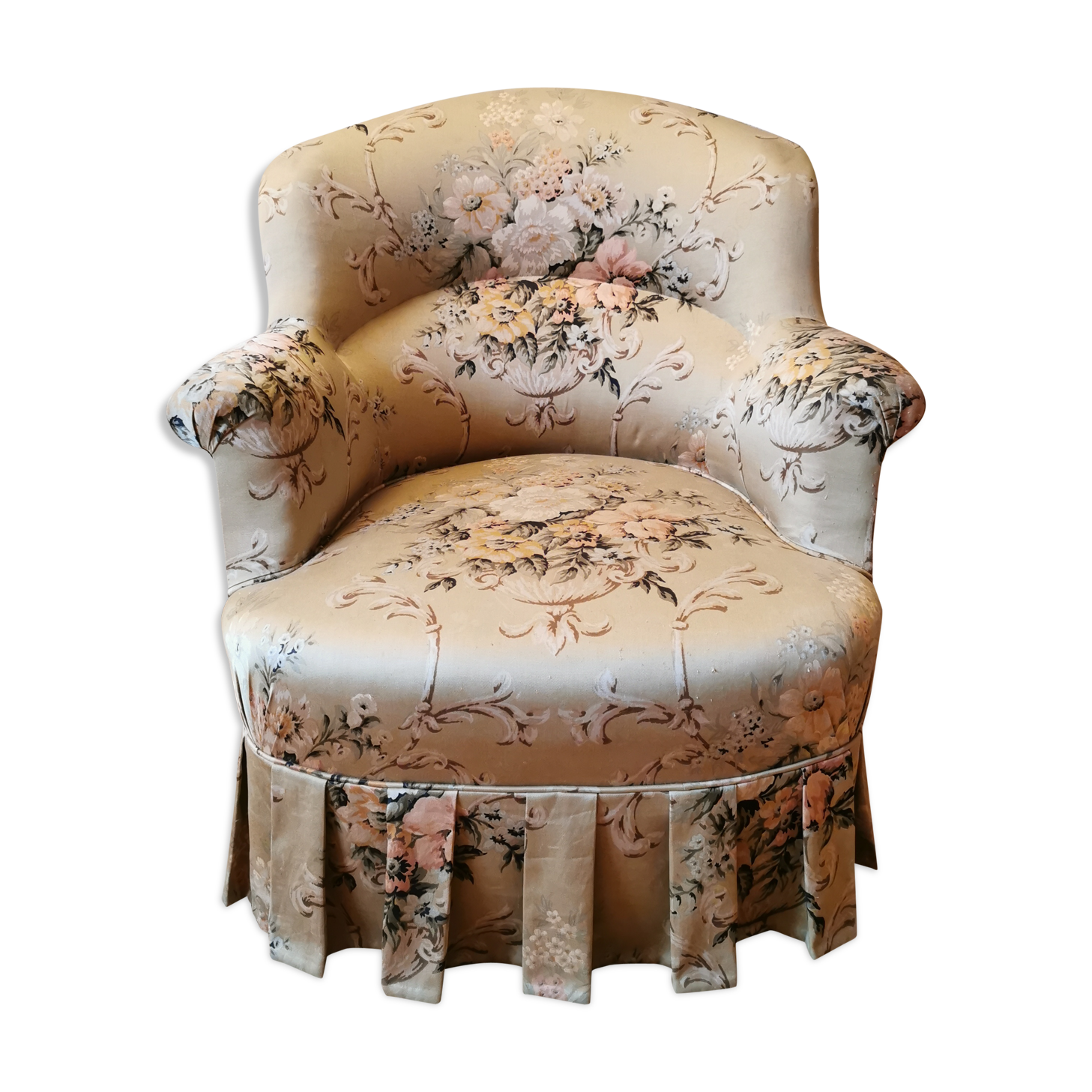 Toad armchair baroque fabrics