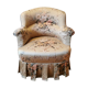 Toad armchair baroque fabrics