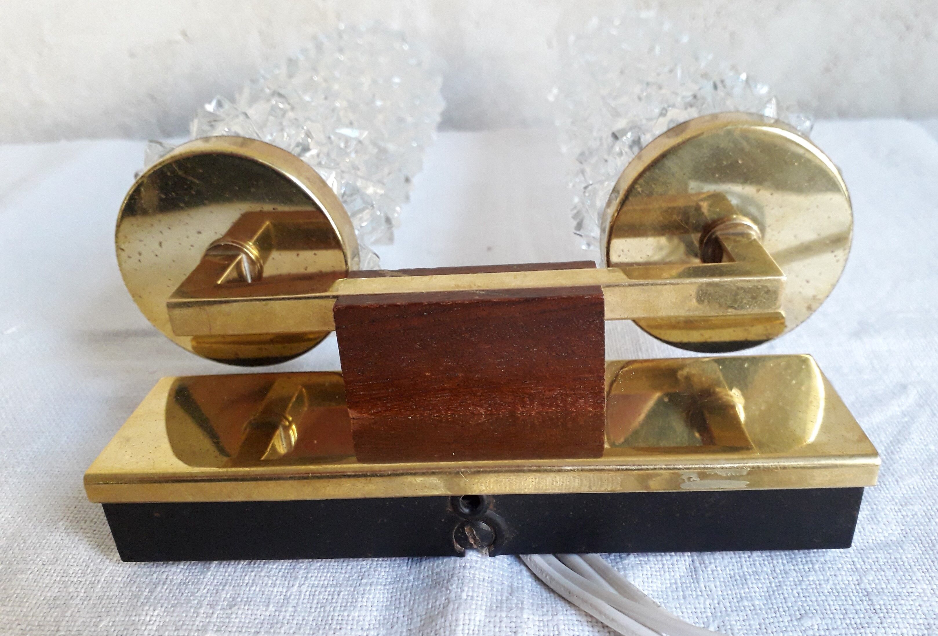 Vintage double wall lamp