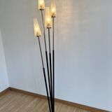 4-light floor lamp, Italian design, circa 1950