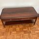 Mahogany coffee table