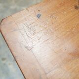 Table à manger de ferme, vintage en bois