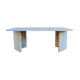 Travertine coffee table