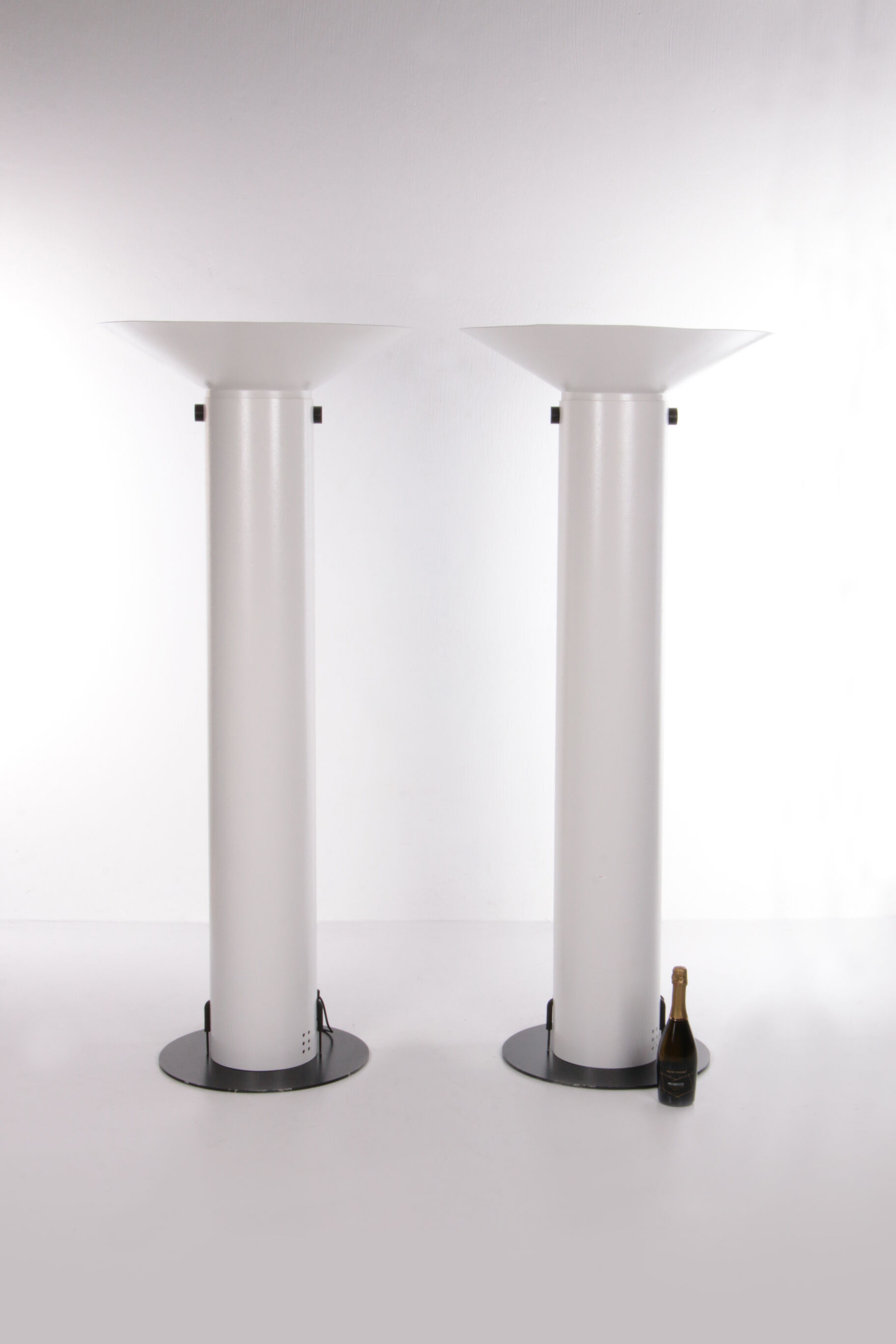 Set of 2 floor lamps, 1960 italy