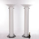 Set of 2 floor lamps, 1960 italy