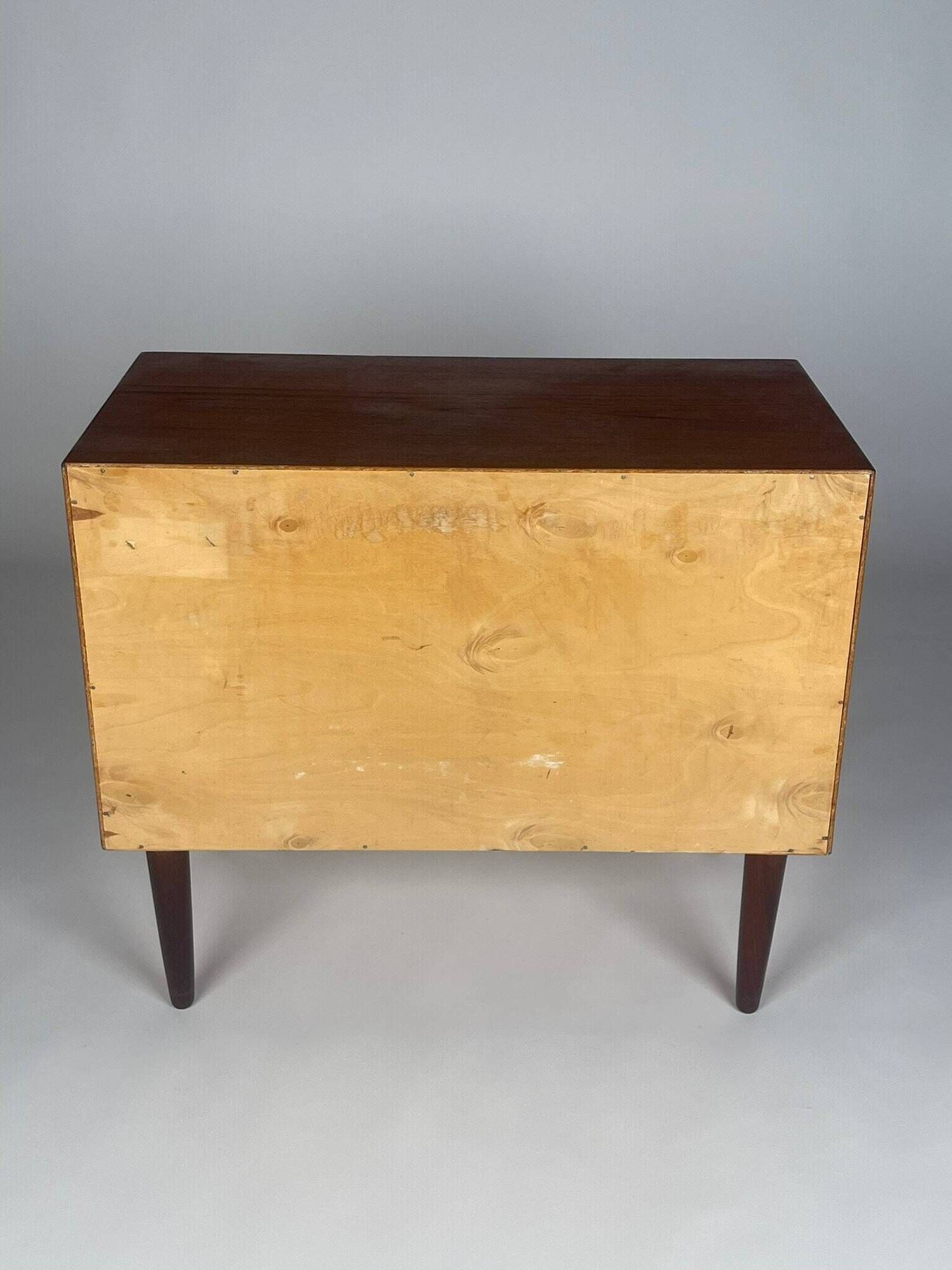 Scandinavian teak chest of drawers from the 1960s.