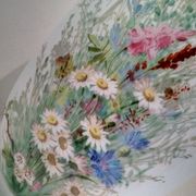 White opaline vase