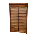 Mahogany cardboard furniture of  Louis Philippe XIX century