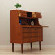 Secrétaire en teck, design danois, années 1970, production: Danemark