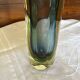 Murano Sommerso Crystal Vase Design Flavio Poli for Seguso Vintage