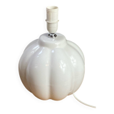 White ceramic lamp base