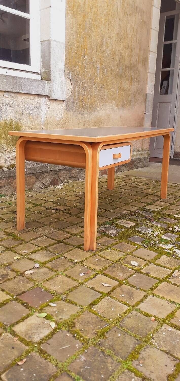 70s Scandinavian desk by Rud Thygesen and Johnny Sorensen for Magnus O