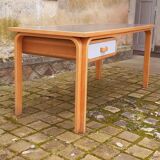 70s Scandinavian desk by Rud Thygesen and Johnny Sorensen for Magnus O