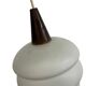 Suspension vintage Louis Kalff avec accent en bois