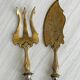 Set de 4 couverts de service anciens