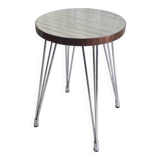 SIF stool in formica and Eiffel legs - 1960s