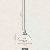 PITCHOUN - Red terracotta - Pendant light