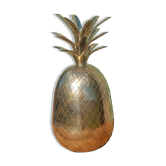 Brass pineapple ice bucket