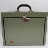 Metal sorting binder industrial vintage office