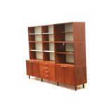 Large vintage wall unit sideboard by Cees Braakman Pastoe Made to Measure