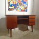 Bureau vintage des années 60 teck