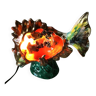 ‘Lampe veilleuse  en céramique de Vallauris forme poisson