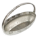 Viennese Secession nut basket, silver-plated brass, Austria, early 20th century