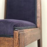Set of 4 Art Deco Haagse School Dining Chair Frits Spanjaard 1930s