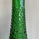 Empoli green glass bottle