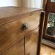 Buffet art déco en placage de noyer