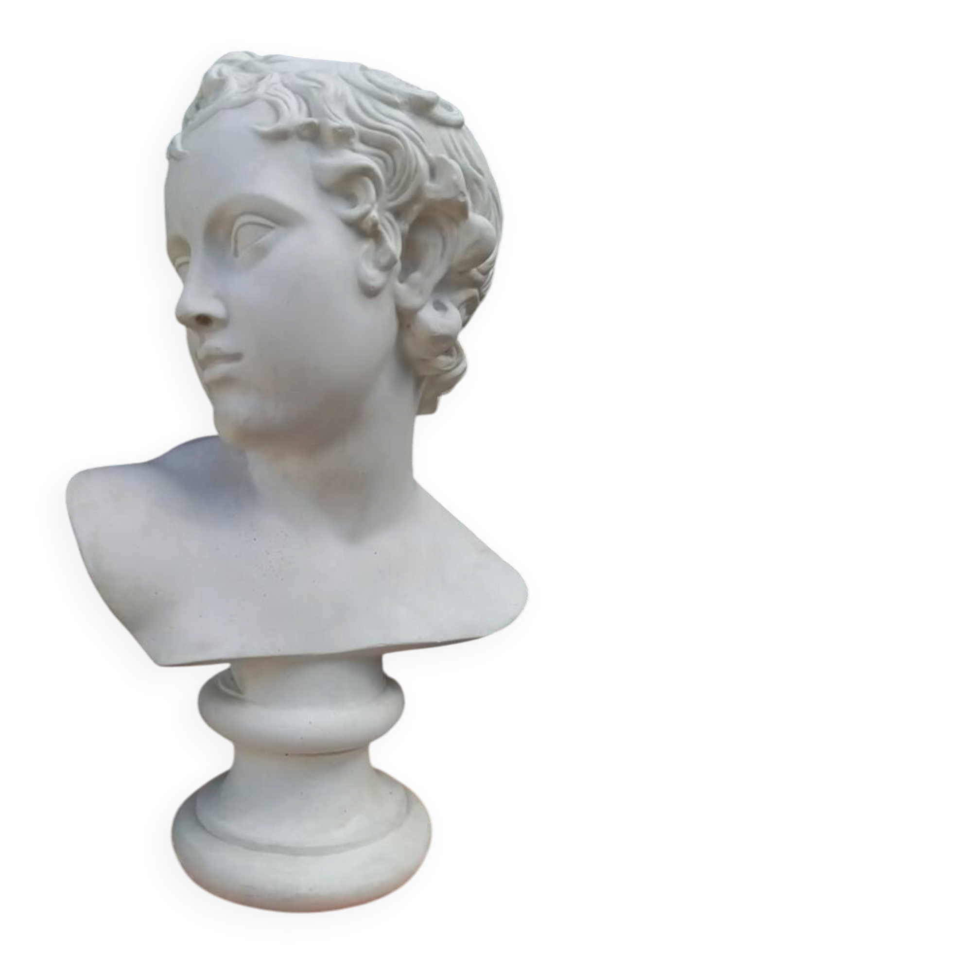 Bust of Eros, cast from the Louvre early 20th century.