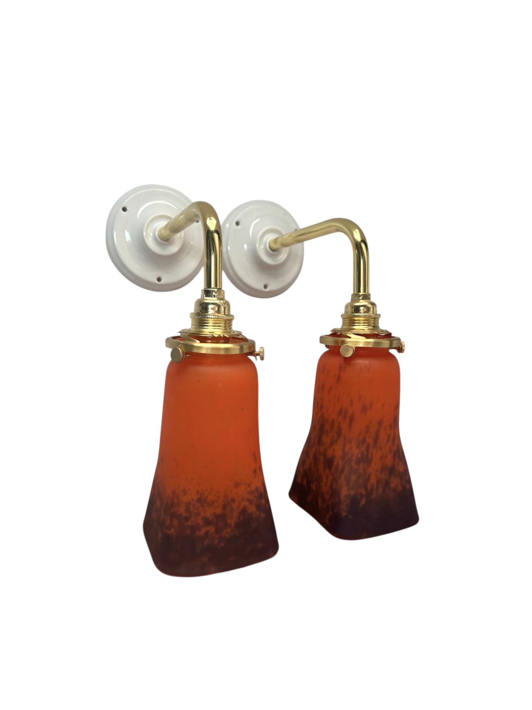 Pair of Art Deco wall sconces