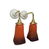 Paire d’appliques murales Art Deco