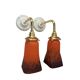 Paire d’appliques murales Art Deco