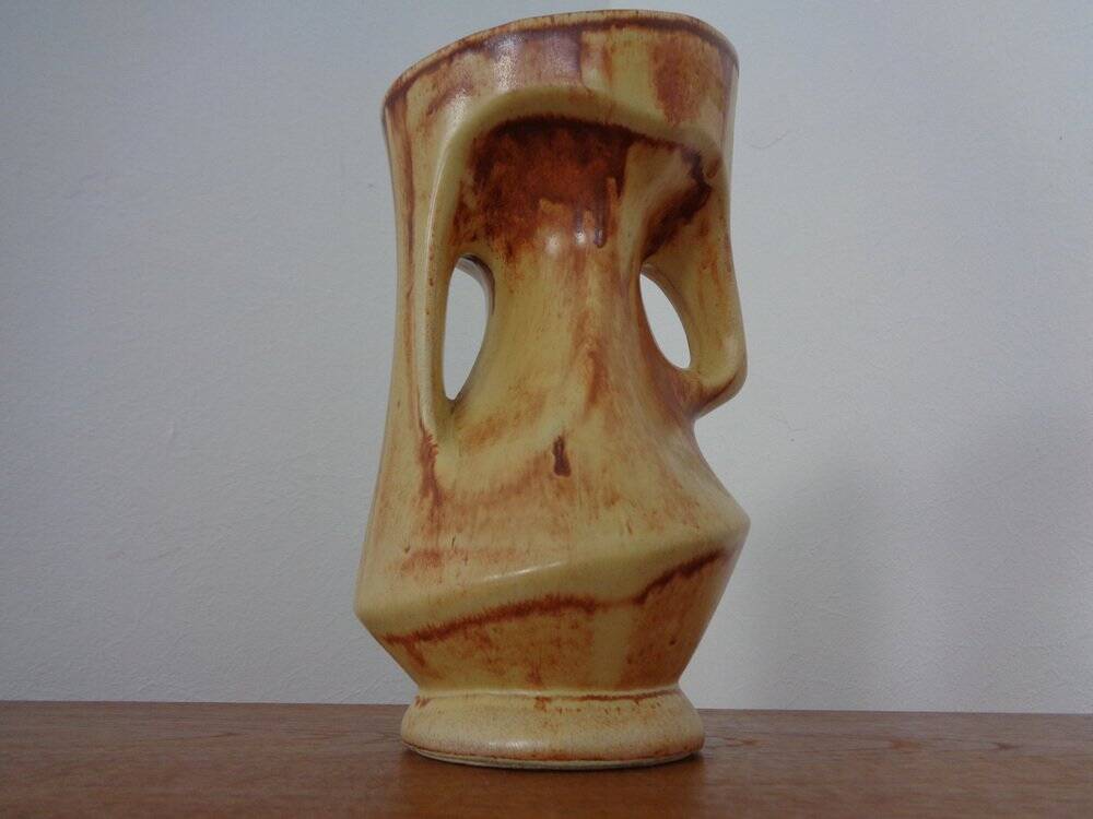 Large French Vallauris ceramic vase, 1970s