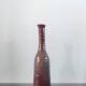 Vintage glazed stoneware bottle soliflore vase