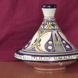 Moroccan tagine blue safi