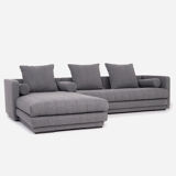 Canapé d’angle kopenhaga graphite, design scandinave