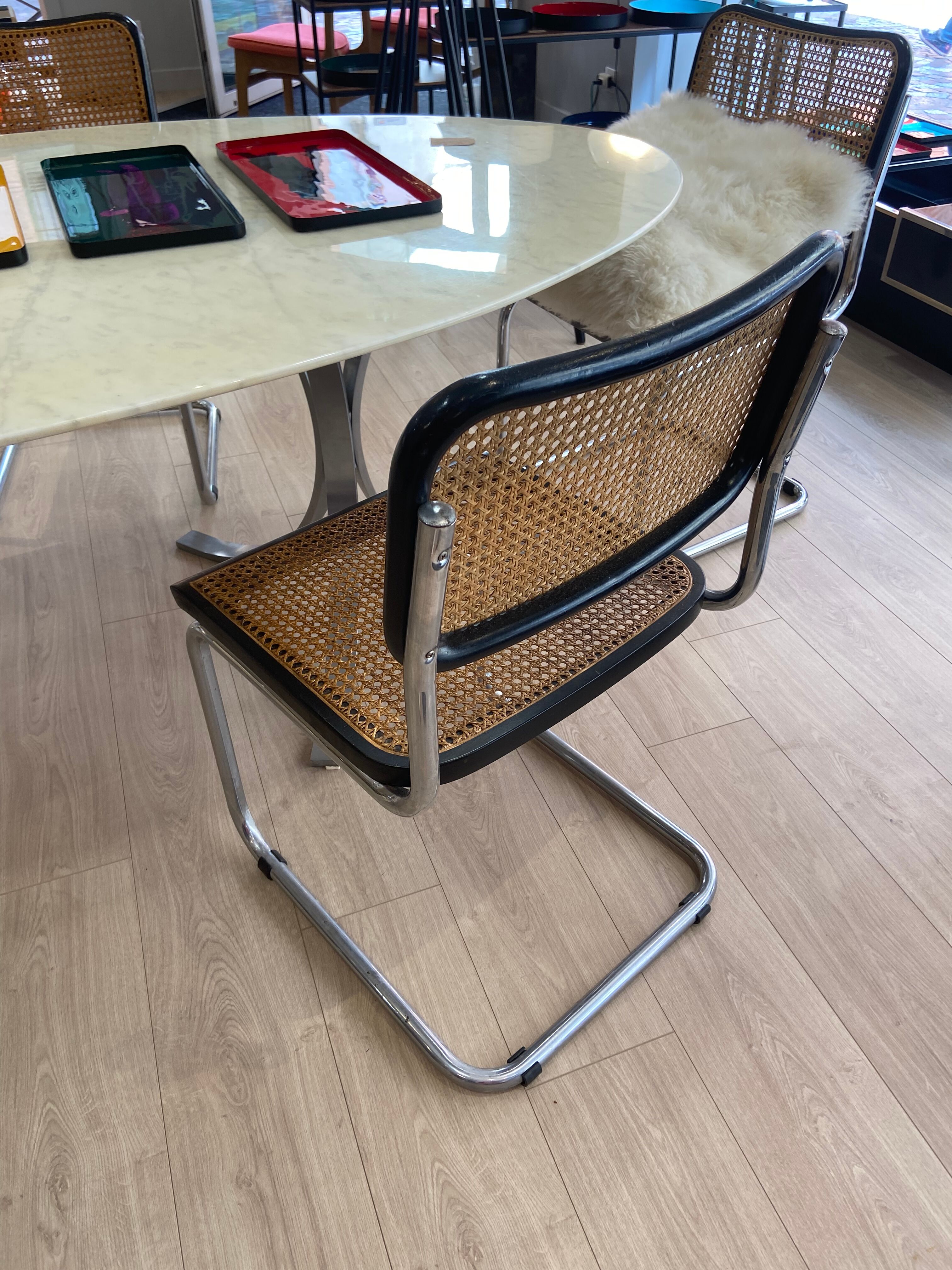 6 Marcel Breuer chairs