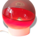 Light plastic ball 1970 space age 70's pop vintage seventies 70 S plastic lamp