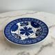 Set of 4 ironstone plates from Choisy Le Roi.
