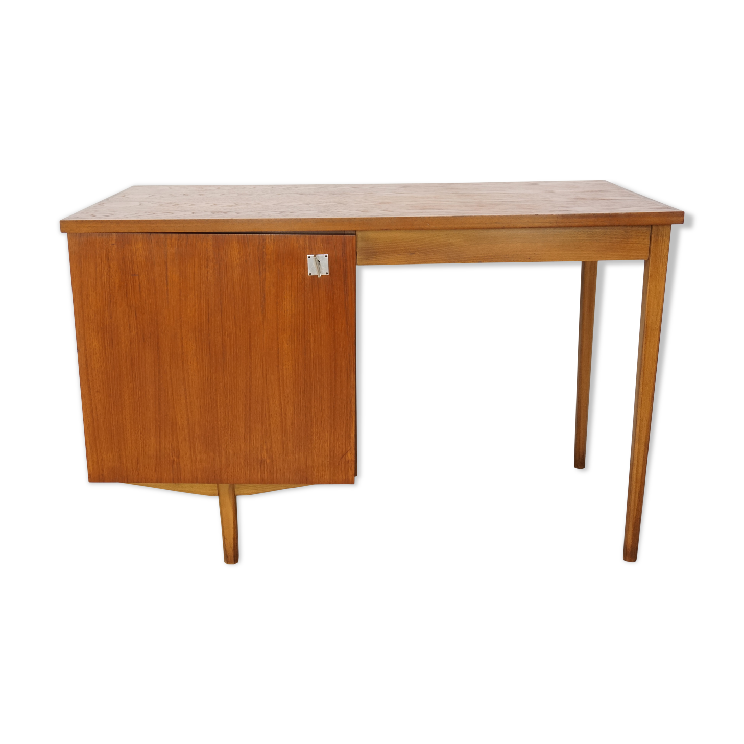 Teak desk 50s - 60s by CombinEurop