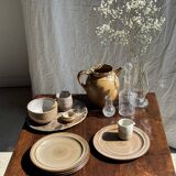 Set of 12 Niderville stoneware dessert plates