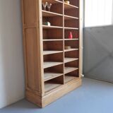 Meuble à casiers en chêne