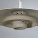 Four tiered pendant from Denmark 1960s