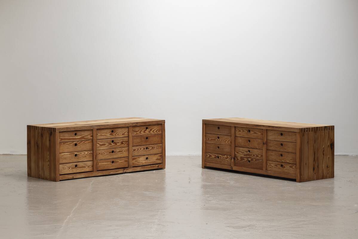 Set of 2 sideboards by Ate van Apeldoorn for Houtwerk Hattem