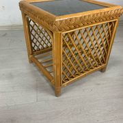 Rattan coffee table