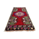 Small Vintage Turkish Rug 110x55 cm, Short Runner, Tribal, Shabby Chic